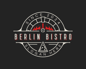 Pizzeria Food Bistro logo design