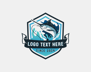 Marine Swordfish Fishing logo