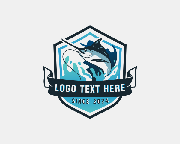 Swordfish logo example 2