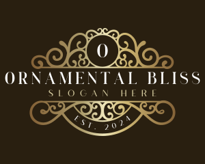 Ornamental Luxury Crest logo