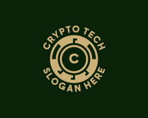 Cyber Fintech Cryptocurrency logo