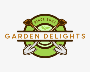 Shovel Garden Landscaping logo design