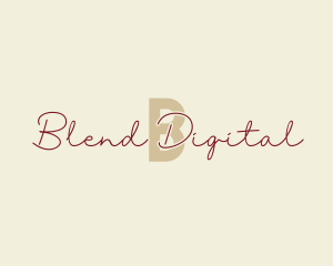 Handwritten Typography Script logo