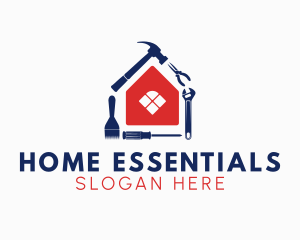 Home Renovation Tools logo design