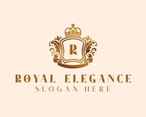 Royal Premium Crest logo design