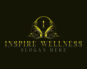 Hand Massage Wellness logo design