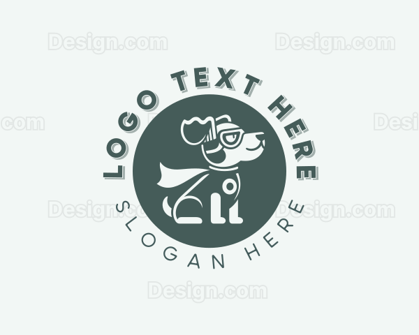 Pet Dog Veterinary Logo