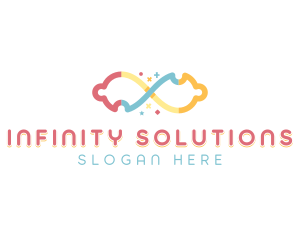 Infinity Puzzle Learning logo design