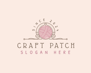 Yarn Crochet Crafting logo design