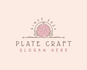 Yarn Crochet Crafting logo design