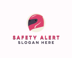 Motorcycle Helmet Safety logo design