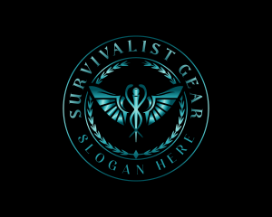 Wellness Caduceus Clinic Logo