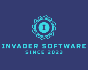 Digital Cyber Software  logo design