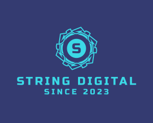 Digital Cyber Software  logo design