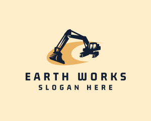 Mining Excavator Machinery logo