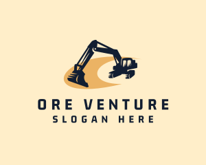 Mining Excavator Machinery logo