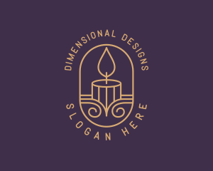 Candlelight Interior Design logo design