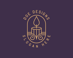 Candlelight Interior Design logo design