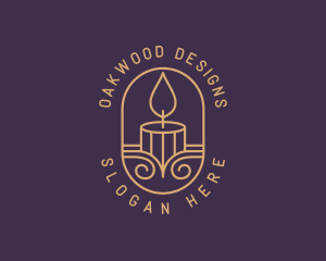 Candlelight Interior Design logo design