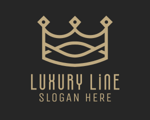 Luxury Royal Crown logo design