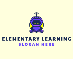 Robot Digital Learning logo design