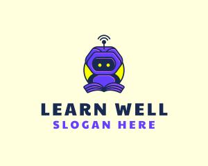 Robot Digital Learning logo design