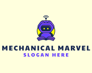 Robot Digital Learning logo design