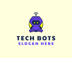 Robot Digital Learning logo design