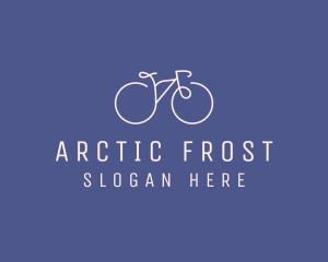 Minimalist Bicycle Bike logo design