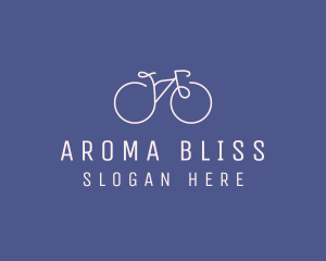 Minimalist Bicycle Bike logo design