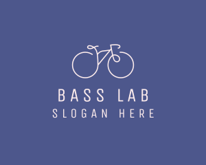 Minimalist Bicycle Bike logo design