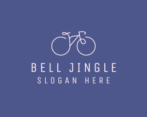 Minimalist Bicycle Bike logo design