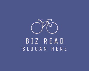 Minimalist Bicycle Bike logo design