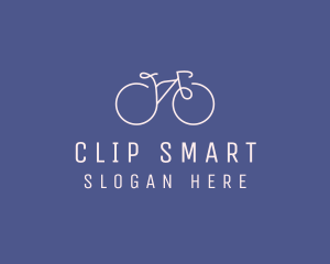 Minimalist Bicycle Bike logo design