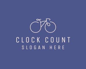 Minimalist Bicycle Bike logo design