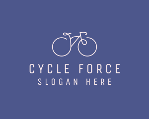 Minimalist Bicycle Bike logo