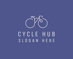 Minimalist Bicycle Bike logo