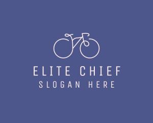 Minimalist Bicycle Bike logo design