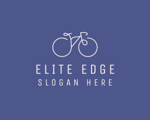 Minimalist Bicycle Bike logo design