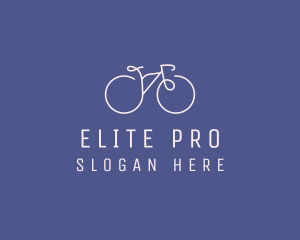 Minimalist Bicycle Bike logo design