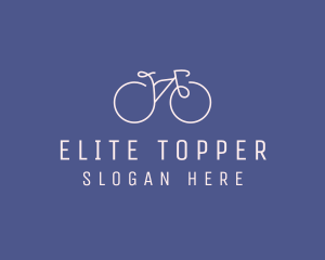 Minimalist Bicycle Bike logo design