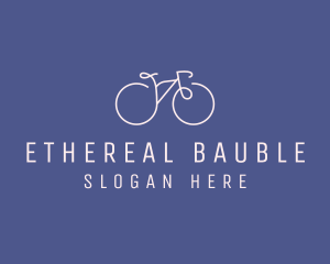 Minimalist Bicycle Bike logo design