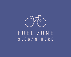 Minimalist Bicycle Bike logo design