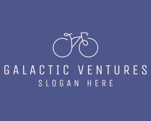 Minimalist Bicycle Bike logo design