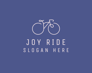 Minimalist Bicycle Bike logo design