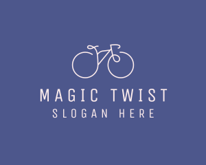 Minimalist Bicycle Bike logo design