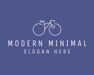 Minimalist Bicycle Bike logo