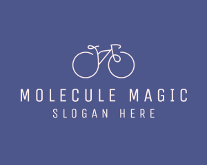 Minimalist Bicycle Bike logo design