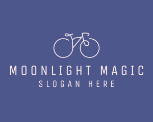 Minimalist Bicycle Bike logo design