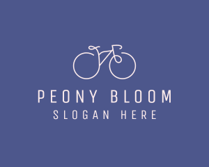 Minimalist Bicycle Bike logo design